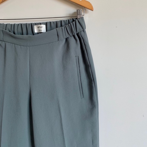 Aritzia Pants - Aritzia Wilfred Sage Green Pull-on Pant